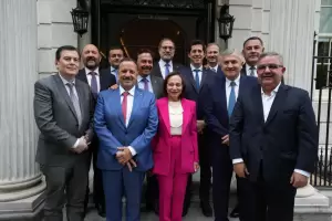 Los gobernadores del Norte Grande finalizaron la misin con visitas en la Americas Society y la ONU