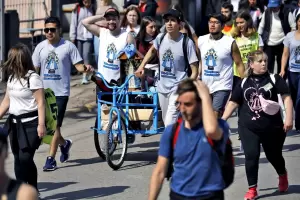 Miles de fieles participan de la 48 peregrinacin al santuario de Lujn