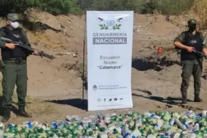 Incineraron ms de 470 kilos de hojas de coca que haban sido decomisados
