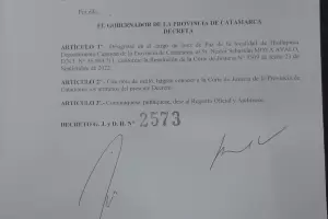 El presidente del CD Huillapima repudi el desplazamiento del Juez de Paz