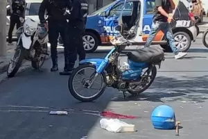 Un peatn y un motociclista inconscientes, el saldo de un martes plagado de siniestros viales