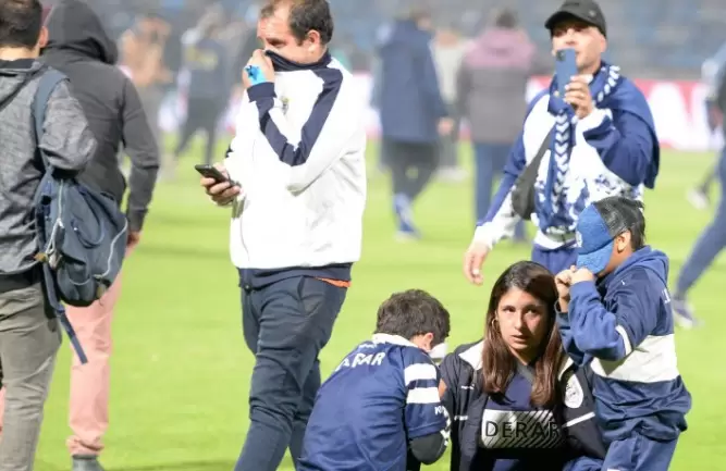 Incidentes - Boca y Gimnasia y Esgrima de La Plata