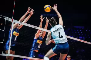 Las Panteras cayeron ante Italia por 3-0 en el Mundial de Vley