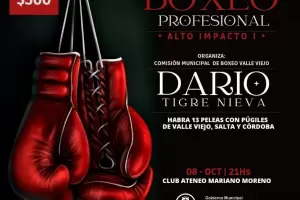 Esta noche en Valle Viejo se realizar la velada "Alto Impacto"