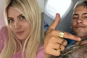 L-Gante confirm� en la TV su romance con Wanda Nara