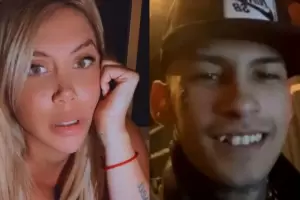 Wanda Nara y L-Gante hablaron de los rumores de embarazo en un vivo