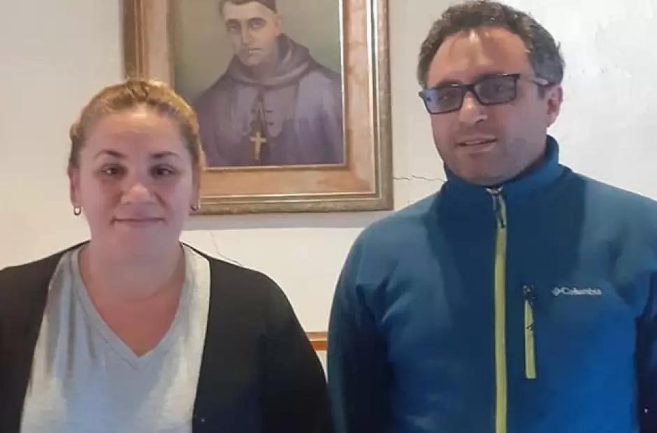 Familiares de Odorico Esqui Medina, hermano mayor del Beato