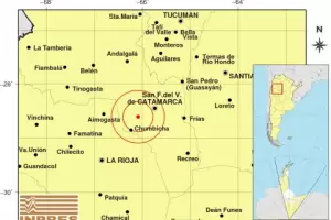 Catamarca tembl: se registr un sismo de 3.6 que hizo de despertador