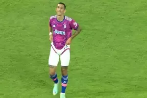 ngel Di Mara sali lesionado en el partido de Juventus y encendi las alarmas