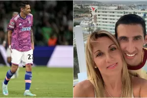 El mensaje de aliento de la esposa de Di Mara tras su lesin: "Todava hay una hoja en blanco que escribir"