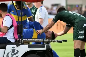 Marcos Rojo fue operado de su rodilla derecha y comenzar los plazos de una extensa recuperacin