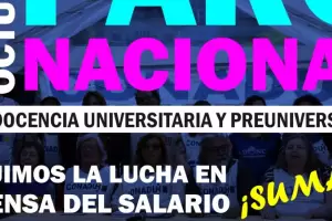 Otra vez la CONADU Histrica est de paro y es por 48 horas