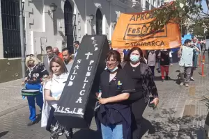 Protesta de la salud pblica: se endurecen las medidas y habr una marcha de las antorchas