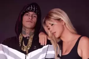 L-Gante public� una rom�ntica foto con Wanda Nara: "C�mo la dama y el vagabundo"