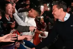 Marcelo Gallardo se encontr con los hinchas tras anunciar su retiro de River