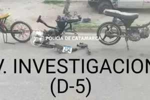 Allanamientos en el Norte capitalino: secuestraron varias motopartes y una moto