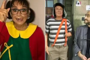 El reencuentro de La Chilindrina y el seor Barriga de El Chavo del Ocho