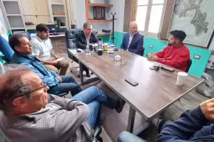 El Ministerio de Agua, Energa y Medio Ambiente se reuni con dueos de viveros de la provincia