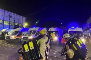 50 mineros quedaron atrapados por una explosin en una mina de carbn y buscan salvarlos