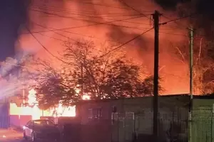Horror en La Rioja: Una casa se incendi, muri una joven madre e investigan si fue un femicidio