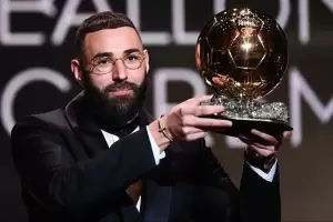 Karim Benzema se qued con el trofeo al mejor jugador del mundo