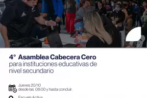 4 Asamblea Cabecera Cero para instituciones educativas de nivel secundario