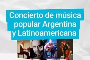 Msicos y profesores del ISAC brindarn un concierto de msica popular Argentina y Latinoamericana