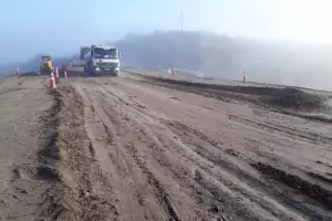 Rehabilitaron el trnsito en el desvo entre Amadores y La Merced