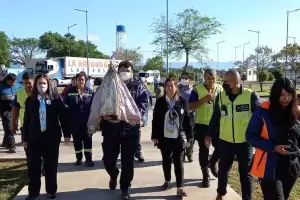 La Madre del Valle visit el Mercado de Abasto