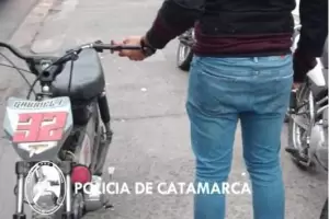 Tras la inspeccin de un taller, secuestraron una motocicleta en el sur de la ciudad