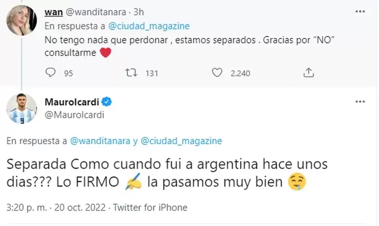 icardi y wanda nara