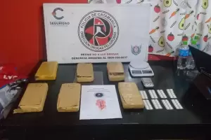 Importante operativo antidroga: secuestraron casi cinco kilos de marihuana