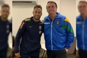 Campaa poltica en Brasil: En vivo, Neymar le vaticin a Bolsonaro su reeleccin y le prometi la Copa del Mundo