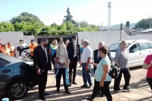 La Madre del Valle recorre instituciones de Valle Viejo