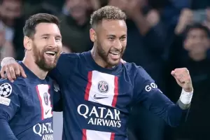 Con dos goles de Messi, PSG aplast al Maccabi Haifa y se clasific a octavos
