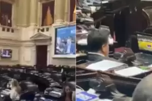 Increble: en pleno debate por el Presupuesto, un diputado se puso a ver un partido de bsquet