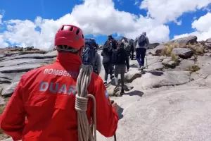 Champaqu: nuevo rescate en menos de un da de un contingente de alumnos