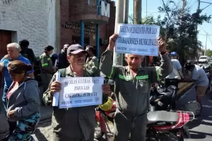 El SOEM march y logr el pago de horas extras a las categoras 10 y 11