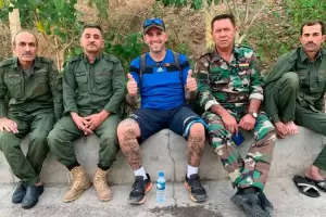 El espaol que intentaba llegar caminando al Mundial de Qatar est preso en Irn