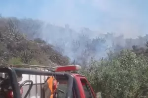 Nuevo incendio forestal afecta Banda de Varela