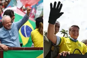 Ballotage en Brasil: Lula y Bolsonaro cerraron sus campa�as entre multitudes