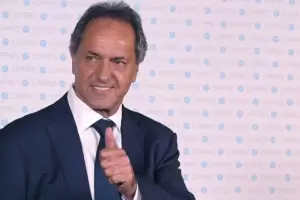 Scioli critic� al kirchnerismo por "internismo t�xico" y asegur� que "el enemigo es el macrismo"