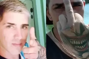 Grab con L-Gante y Damas Gratis y ahora lo buscan por participar en un crimen aberrante