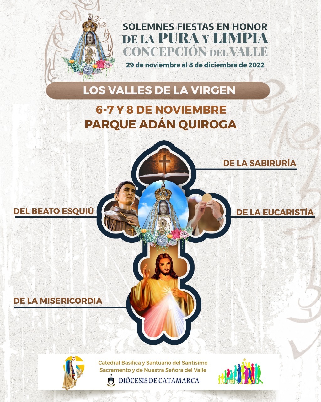 Fiestas marianas los Valles de la Misericordia y la Sabiduría