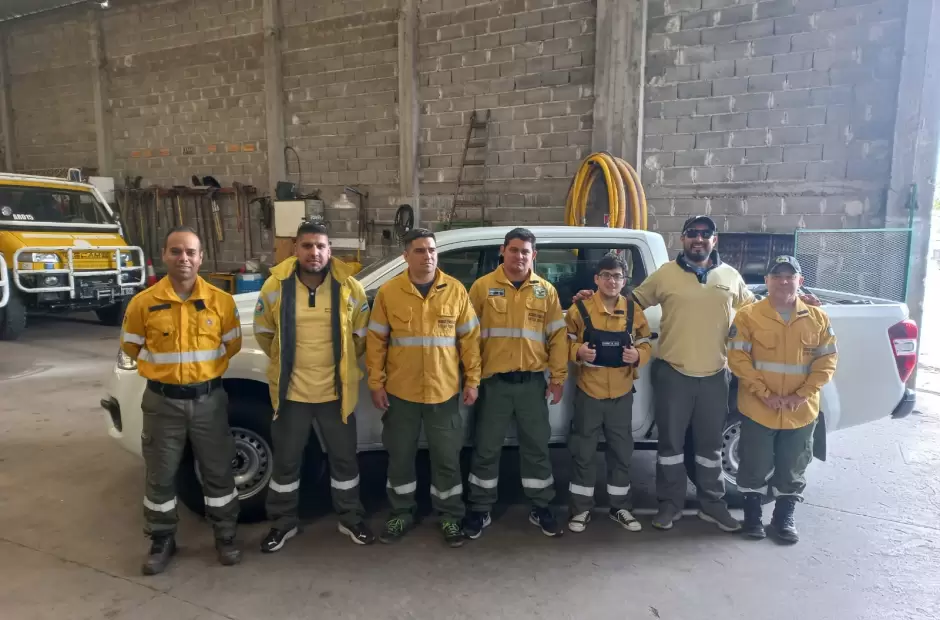 Nueva cuadrilla de brigadistas con destino a Salta