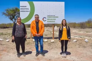 Comenzaron las obras del Parque Industrial de Andalgal