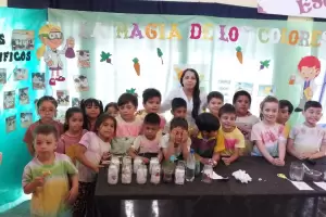 Tras dos aos de pandemia, la Escuela N 428 "Doctor Enrique Ocampo" volvi a disfrutar de una Feria de Ciencia