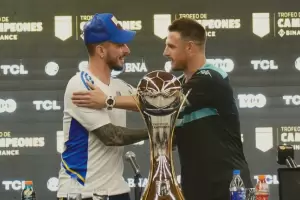 Boca vs. Racing: La frase desafiante de Benedetto y la advertencia de Pillud