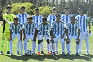 Con el catamarqueo Enrique Maza Daz, la seleccin argentina sub 17 gole a Bolivia
