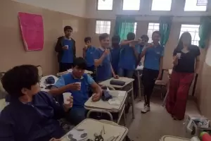 Por primera vez entregaron refrigerios para alumnos del nivel secundario